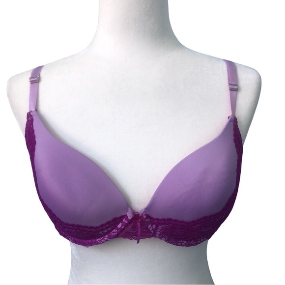 Isaac Mizrahi 3-Way Bra Lavender With Lace Size 36D NWT - Picture 1 of 9
